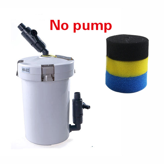 sunsun aquarium filter ultra-quiet external aquarium filter bucket 110V-220V / 6W / HW-602 / HW-603 / HW-602B / HW-603B