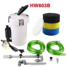 Load image into Gallery viewer, sunsun aquarium filter ultra-quiet external aquarium filter bucket 110V-220V / 6W / HW-602 / HW-603 / HW-602B / HW-603B
