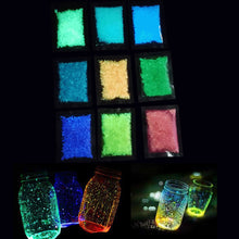 Load image into Gallery viewer, Luminous Sand Stones Garden Park Road Pebbles Glow In Dark Ornaments For Party Aquariums Fish Tank Decoration Stone Ornaments
